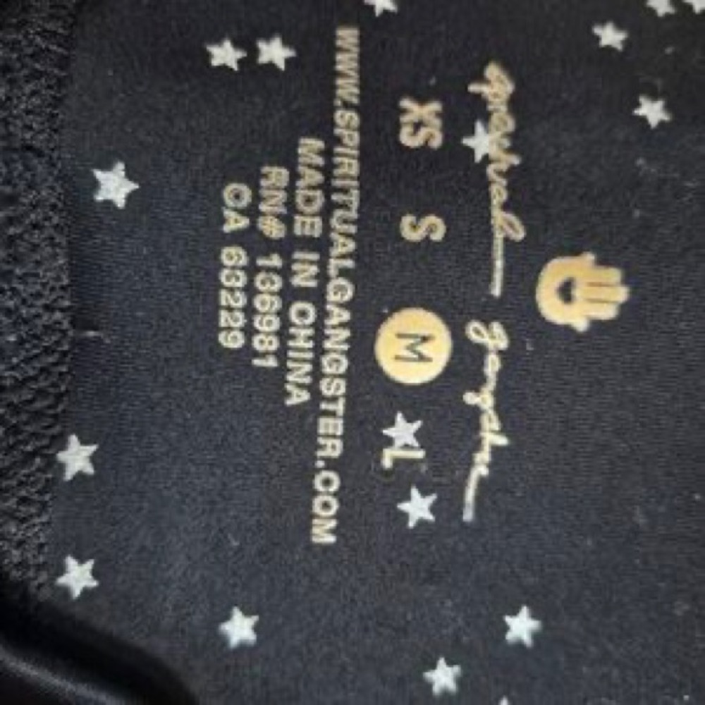 Girls Black Sparkle Leggings - Picture 6 of 7